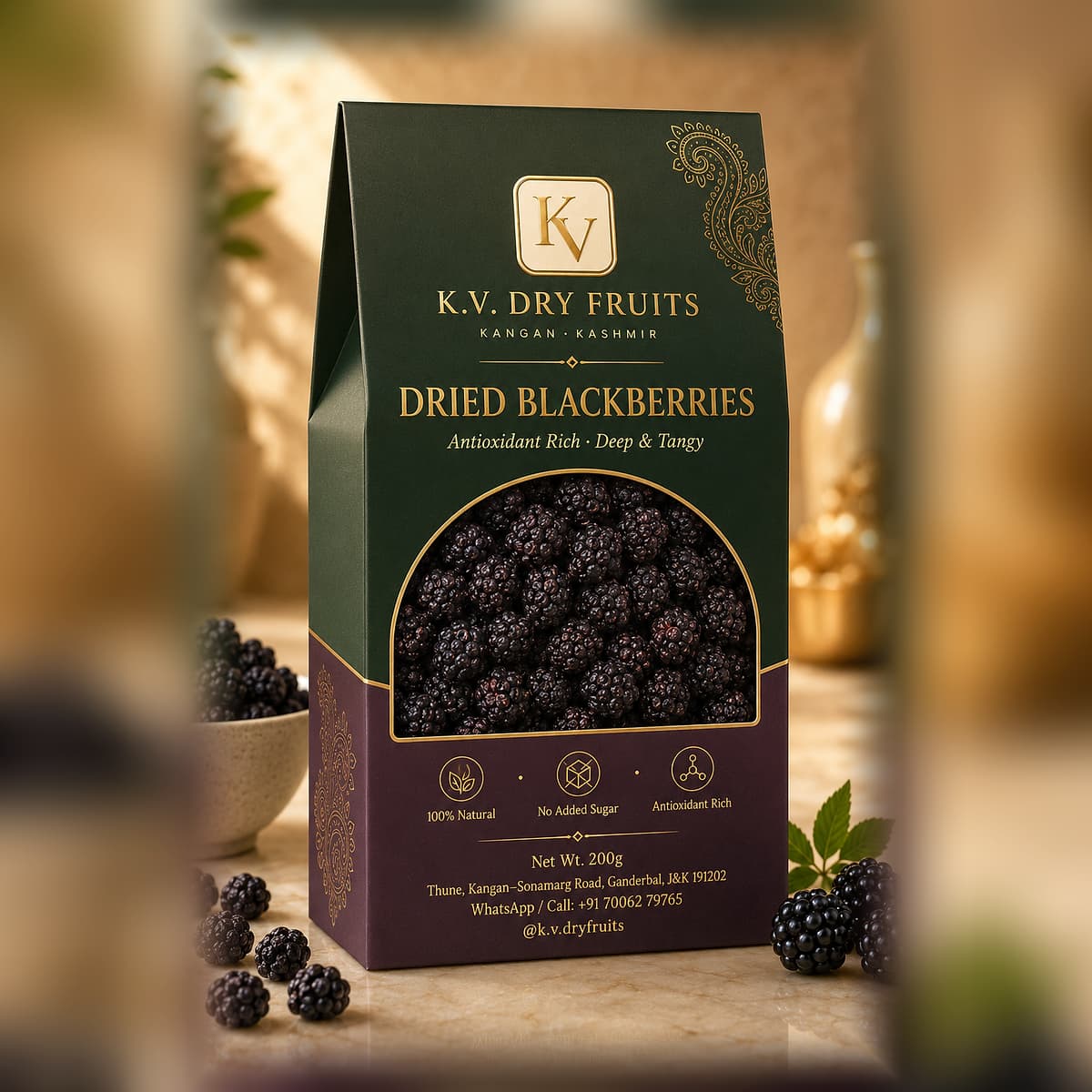 Dried Blackberries — Blackberry