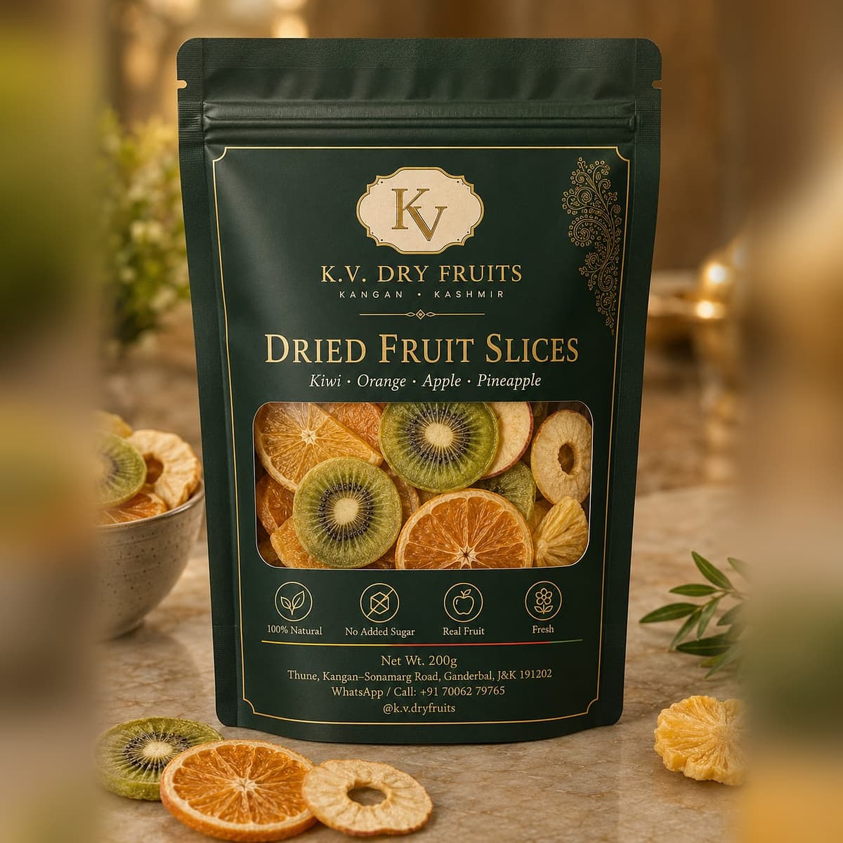 Dried Fruit Slices — Sukhe phal