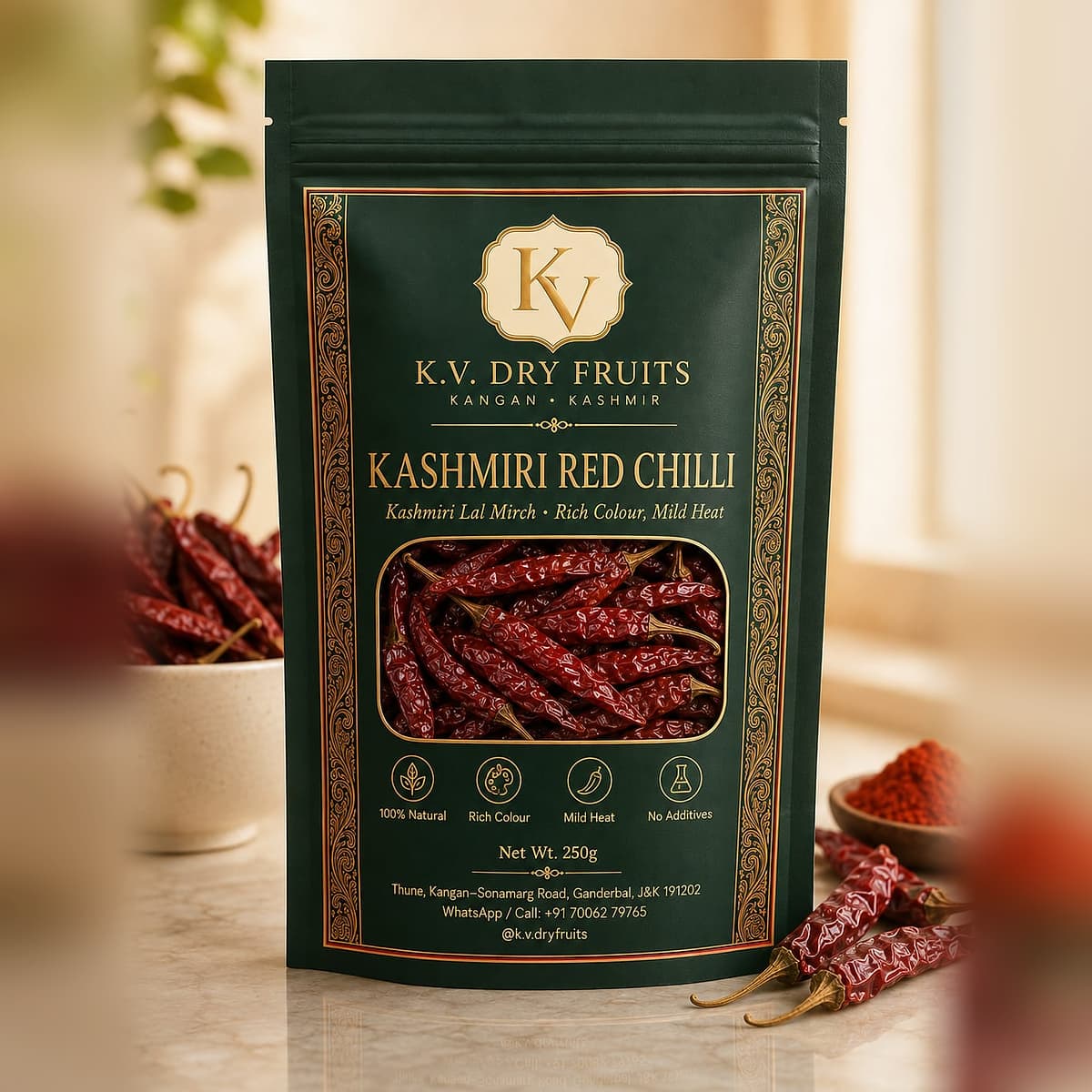 Kashmiri Red Chilli — Kashmiri lal mirch