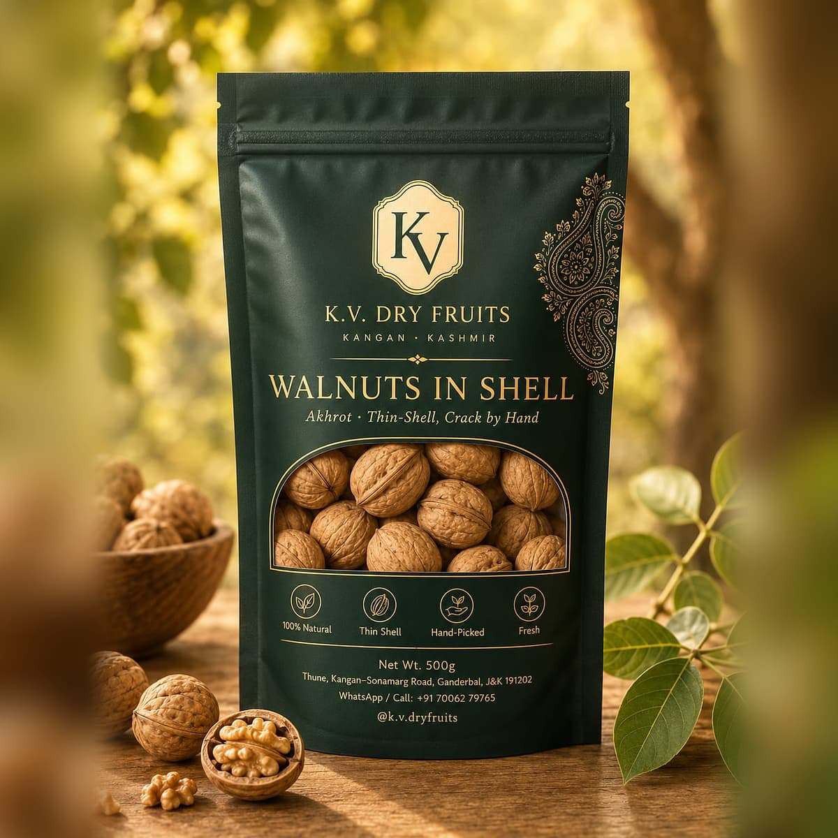 Walnuts in Shell — Akhrot