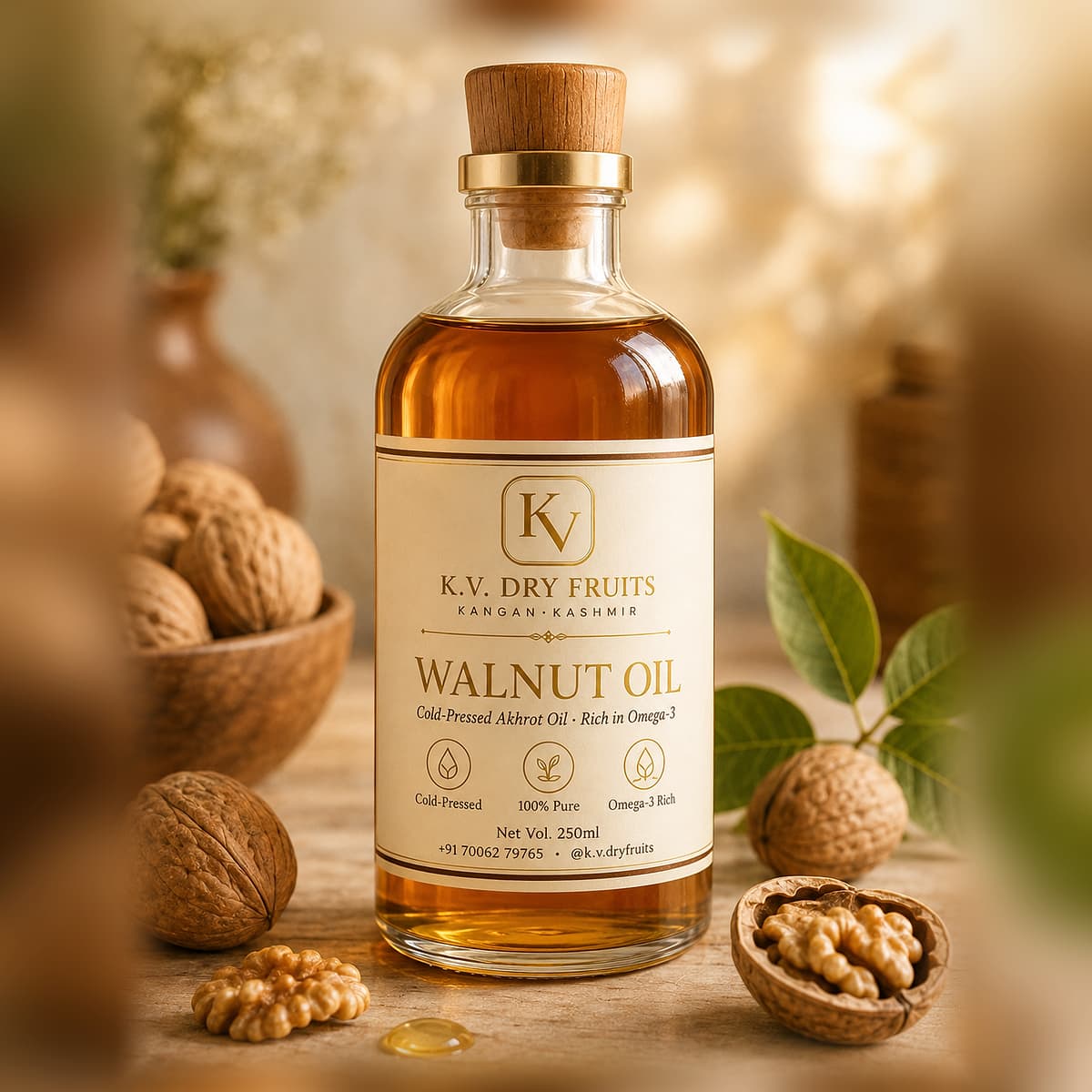 Walnut Oil — Akhrot tel